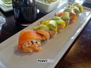 Veggie Rainbow Roll at Kabuki in Irvine