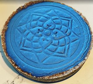 Blue Dream Pie! at Mandala Living Foods Cafe in Anahola
