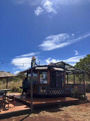 The place  at Mandala Living Foods Cafe in Anahola