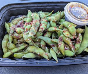 Edamame 🫛 at Mee Hmong Cuisine  in Pagosa Springs