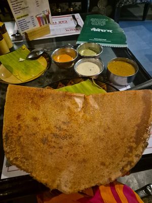 Mysore Masala Dosa. 100% recommend at Naivedyam in New Delhi