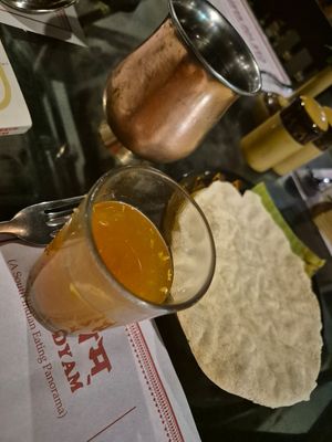 Soup at Naivedyam in New Delhi