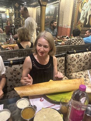   at Naivedyam in New Delhi