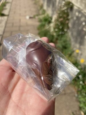 Chocolate mouse - so cute!  at Tempt in Totnes