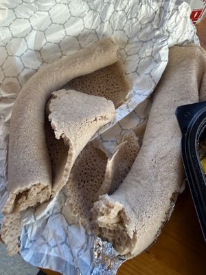 Injera  at Enat - Optimist Hall in Charlotte