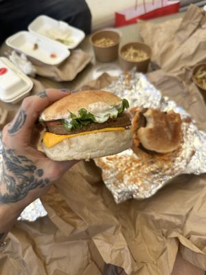 Hamburger   at Machete Carnicería Vegana - Providencia in Santiago