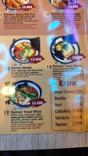  at Buga Ramen  in Salamanca
