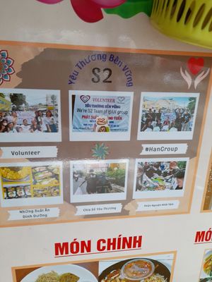 Charity work this vegan restaurant does at Hoà in Ho Chi Minh City