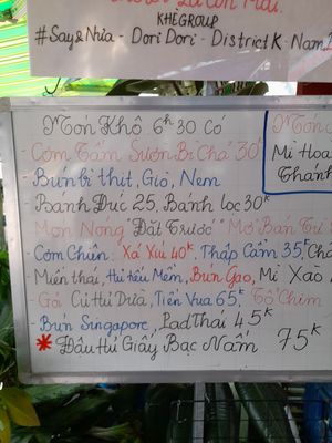 Details at Hoà in Ho Chi Minh City