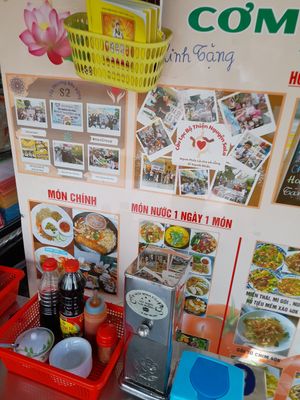 Picture menu at Hoà in Ho Chi Minh City