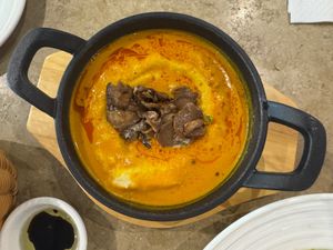 Laksa mashed potato at Roots Bistro KL in Kuala Lumpur