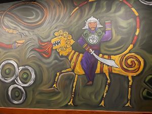 Decor at HuHot Mongolian Grill in Denver