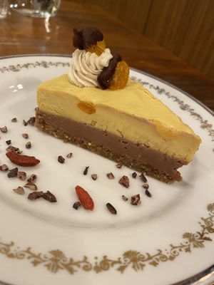 Orange chocolate cake at CHOICE in Kyoto
