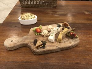 Vegan cheese  at CHOICE in Kyoto