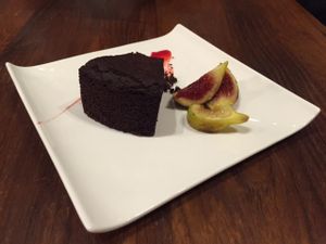 Chocolate Cake at CHOICE in Kyoto