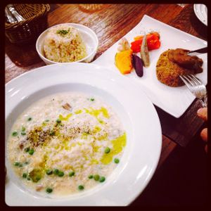 amazing vegan resoto! at CHOICE in Kyoto