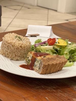 Quiche at CHOICE in Kyoto
