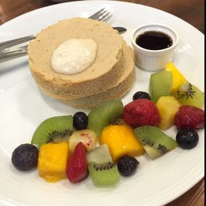 GF pancakes at CHOICE in Kyoto