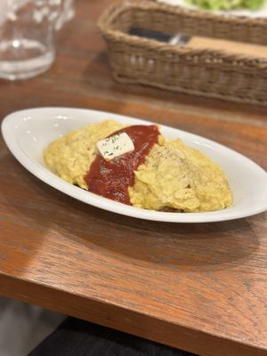 ビーガンオモライス  at CHOICE in Kyoto