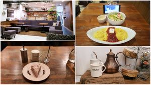 Yummy vegan omurice!! And raw cake!! :) at CHOICE in Kyoto