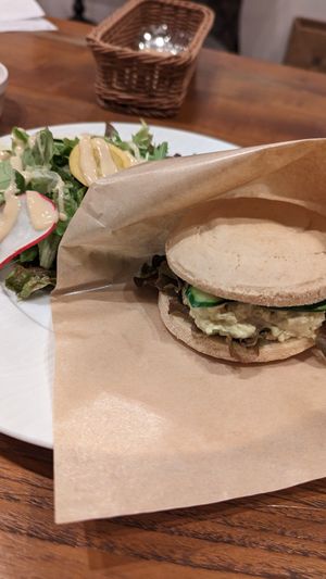 "egg" sandwich at CHOICE in Kyoto