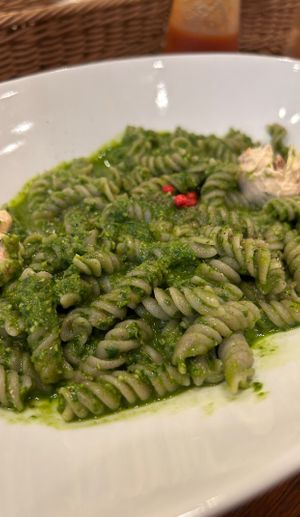 corella pasta  at CHOICE in Kyoto