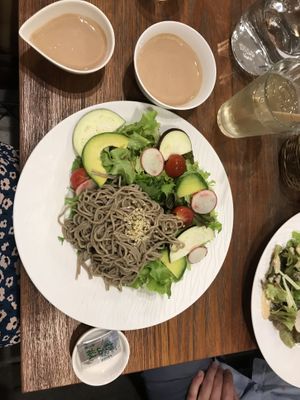 Pasta plate. Original sauce was really nice!   at CHOICE in Kyoto