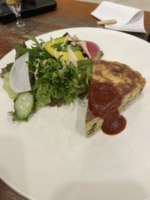 Quiche  at CHOICE in Kyoto