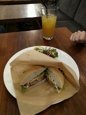 Sandwich at CHOICE in Kyoto