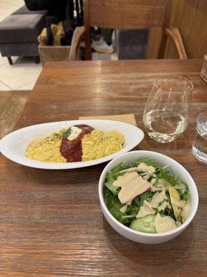 Japanese Vegan Omelette   at CHOICE in Kyoto