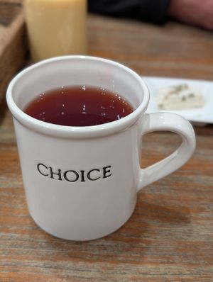 Super berry tea at CHOICE in Kyoto