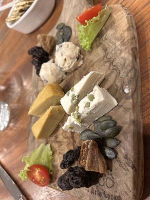 Cheese board  at CHOICE in Kyoto