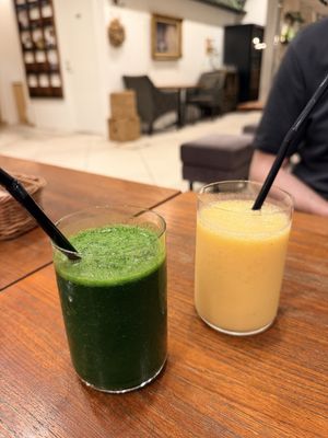 Fruit smoothies  at CHOICE in Kyoto