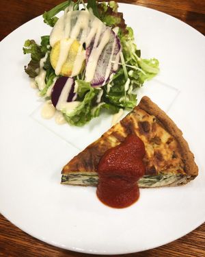 Quiche at CHOICE in Kyoto
