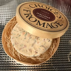 Italian cashew cheese at CHOICE in Kyoto