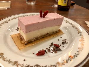 Strawberry lemon cake  at CHOICE in Kyoto