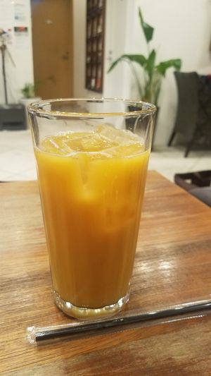 medium orange juice at CHOICE in Kyoto