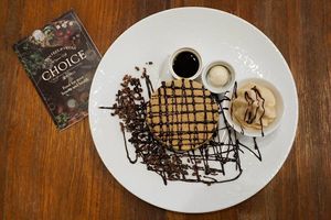 pancake at CHOICE in Kyoto