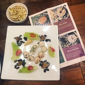 Vegan cheeseboard (5 types) at CHOICE in Kyoto