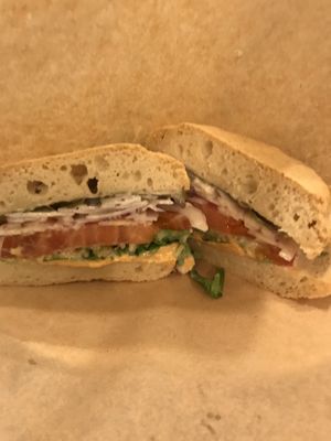 Veggie sandwich  at CHOICE in Kyoto