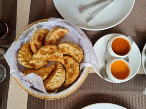 Momo's at Lunar Restaurant in Darjeeling