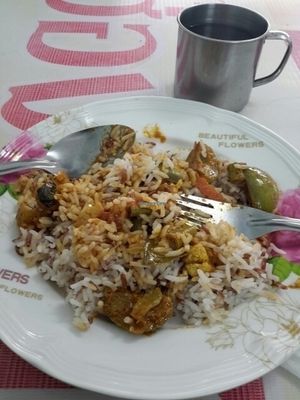 Red curry?  at Nam Heng Vegetarian in Phuket