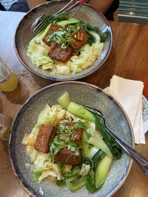 Hand pulled noodles  at Lanzhou Beef Noodles in Berlin