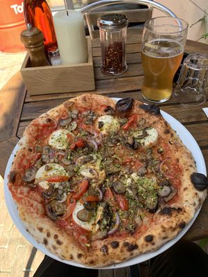   at Barbetta's in Namur