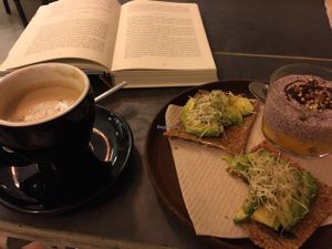 combo desayuno at El Cafe Blueproject in Barcelona