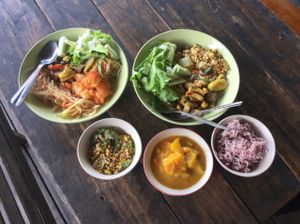 All you can eat and a bit more at Happy Green in Chiang Mai