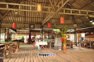 Dining space. at Happy Green in Chiang Mai