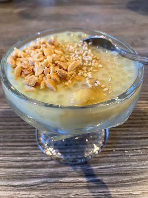 Banana sago at Sassy Foods in San Francisco