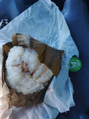 Sticky Rice Lotus wraps! 😋 at Sassy Foods in San Francisco