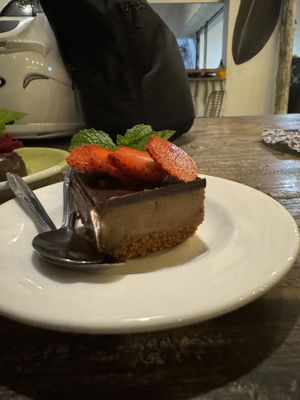 Biscoff cake the best!!   at Vegan Soul Cafe in Penida Island